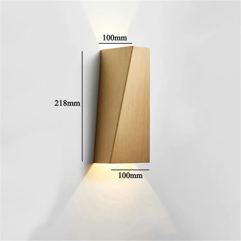 Wandleuchte Design Künstlerischer Glanz Moderne Eleganz – Luminar