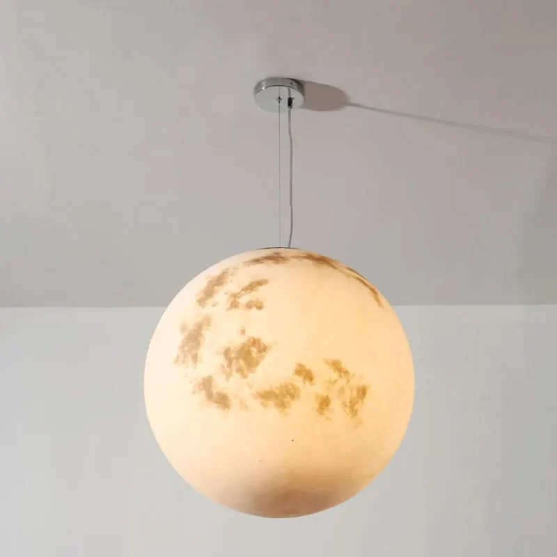 Trendige Hängelampe in Mondform, Anpassungsfähiger Stil – Lune