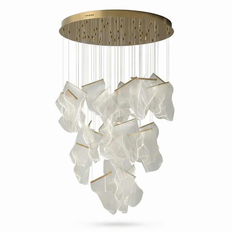 Prestige-Kronleuchter Monumentale Form Prunkvolles Design – Colossal