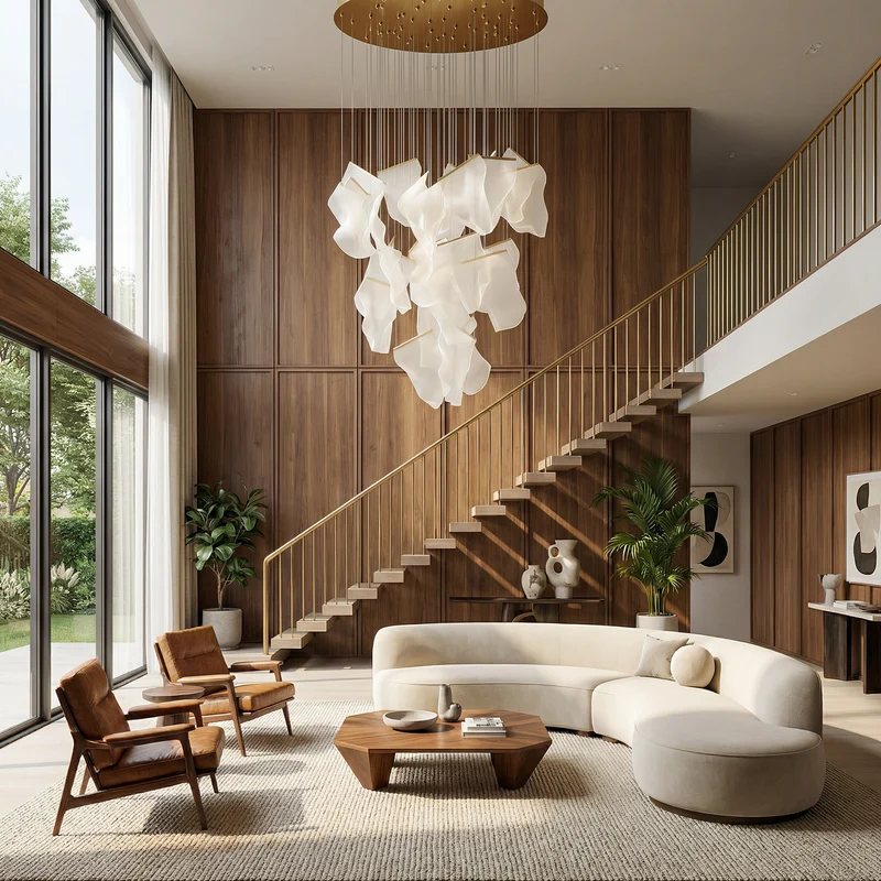 Prestige-Kronleuchter Monumentale Form Prunkvolles Design – Colossal