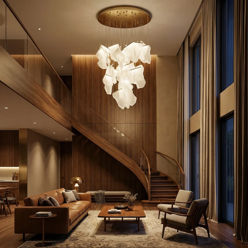 Prestige-Kronleuchter Monumentale Form Prunkvolles Design – Colossal