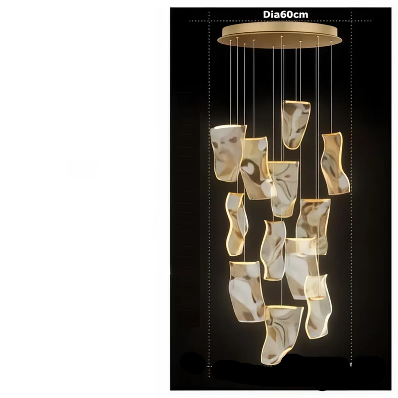 Prestige-Kronleuchter Monumentale Form Prunkvolles Design – Colossal