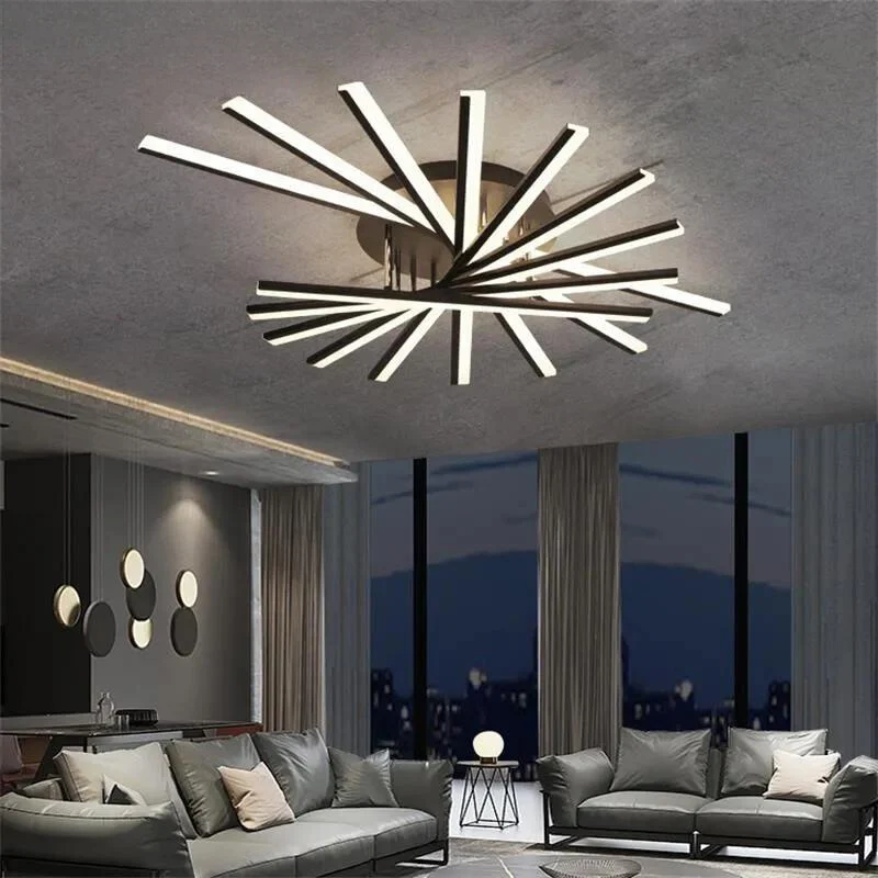LED-Deckenleuchte Sparsam Zeitgenössischer Stil Mehrfarbig – Néo
