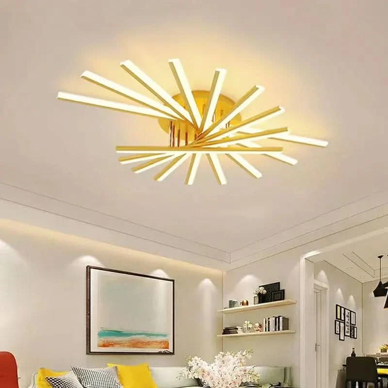 LED-Deckenleuchte Sparsam Zeitgenössischer Stil Mehrfarbig – Néo