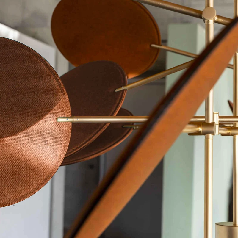 Metal Suspension Lamp DIVA by Sebastiano Tosi for Mogg