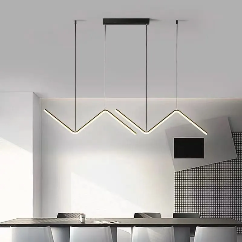 Moderne Design-Hängeleuchte mit einstellbarem Licht und schicken Oberflächen – Eclipse