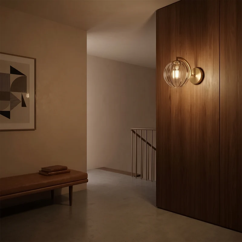 Wandleuchte mit chromatischer Variation – modernes, vielseitiges Deko-Design – Solara