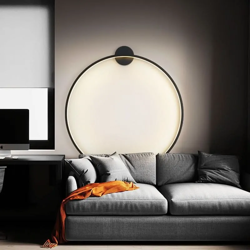 Moderne Wandleuchte in Kreisform – Cerchio