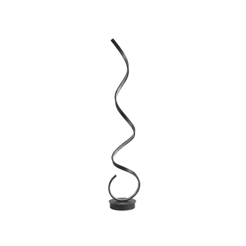 Moderne Stehleuchte mit eleganter Silhouette und Spiralform – Twysta