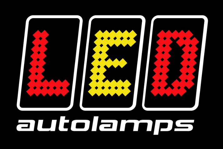 Innenstreifenlampe von LED Autolamps - Schwarzes Aluminium 600 mm