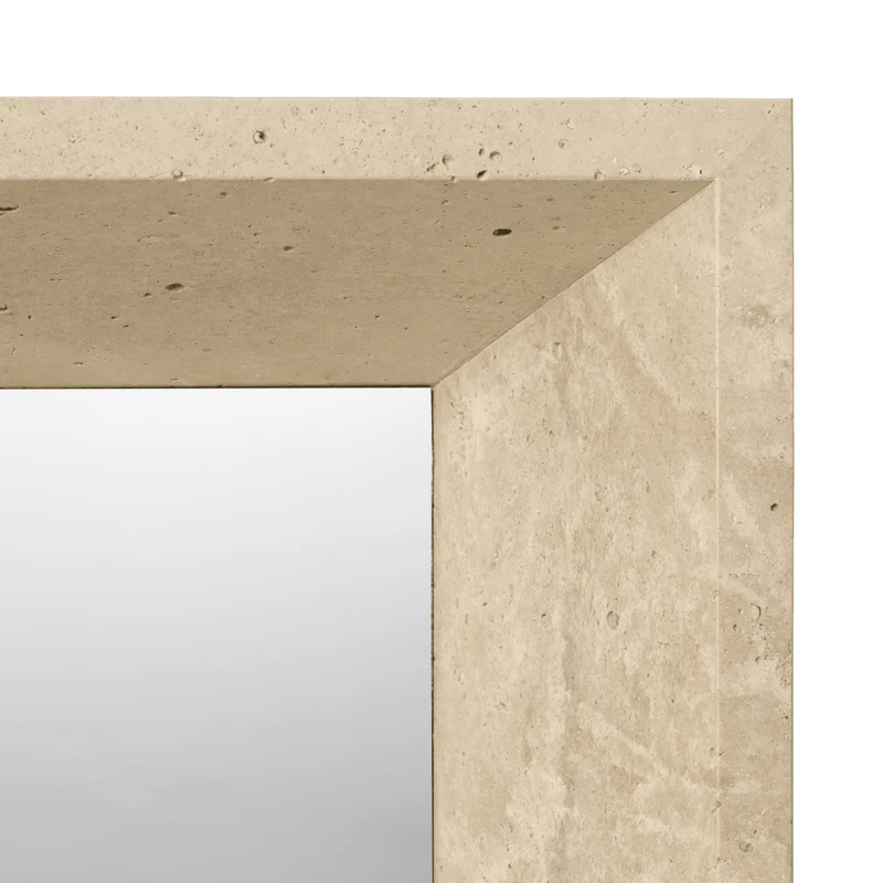 Spiegel Lancet Travertin - ferm LIVING x Utzon