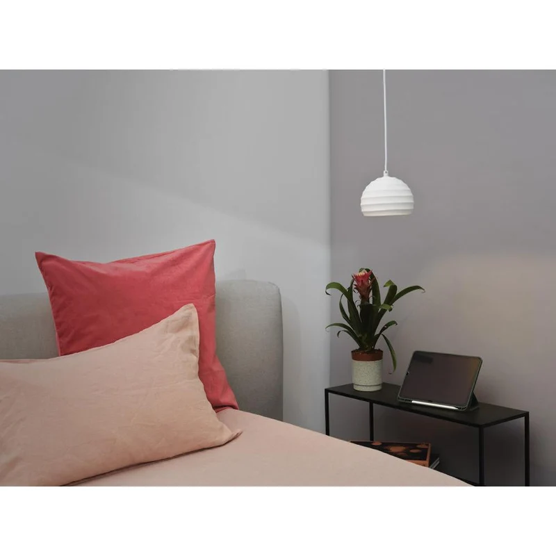 OSRAM DECOR Plaster Gips-Leuchte, Pendelleuchte E27, 160 mm