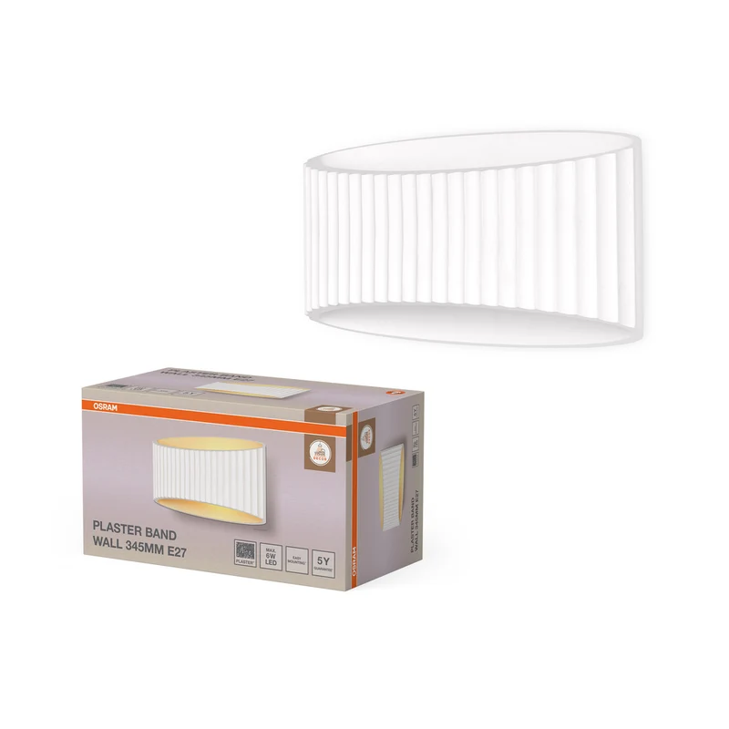 OSRAM DECOR Plaster Band Wall Wandleuchte 290 1xE27 White