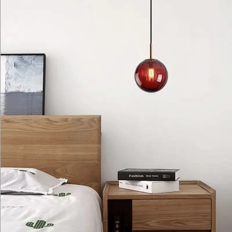 Elegante Glas-Kugel Pendelleuchte Sanftes Licht – ColorLine