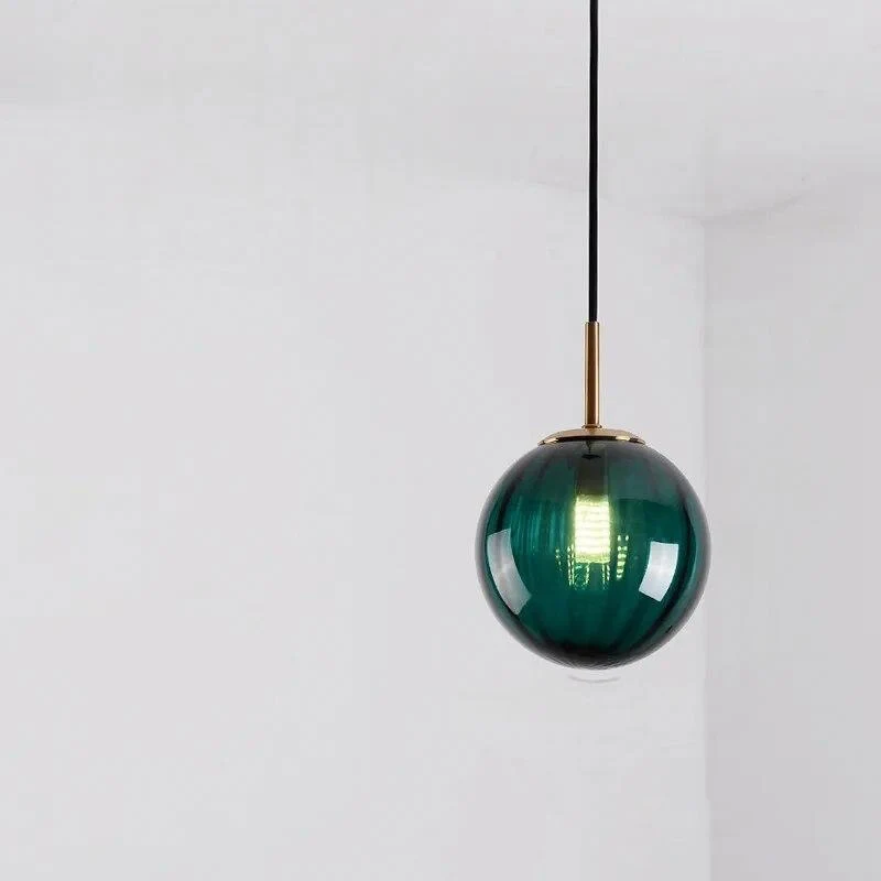 Elegante Glas-Kugel Pendelleuchte Sanftes Licht – ColorLine