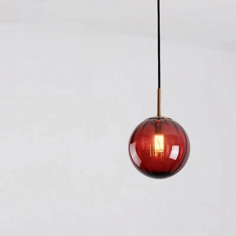 Elegante Glas-Kugel Pendelleuchte Sanftes Licht – ColorLine