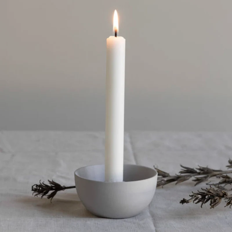 Storefactory LIDATORP Kerzenhalter light grey mini
