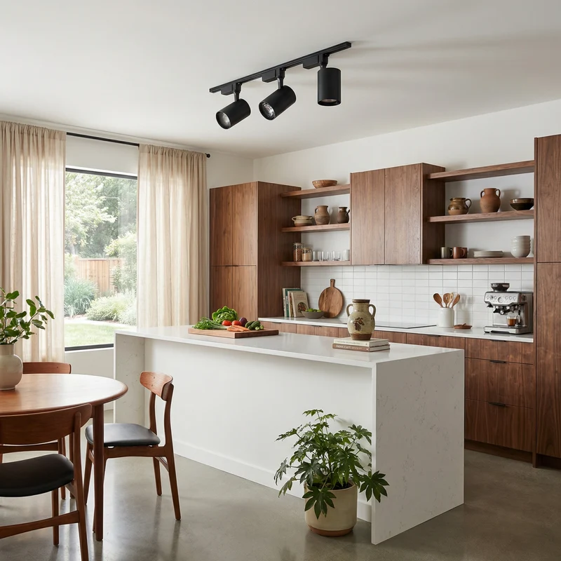 Vielseitige LED-Spot-Schiene für Wohnzimmer und Büro – Spot LED