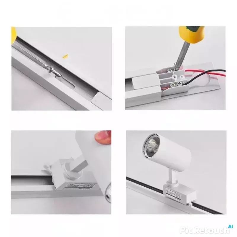 Vielseitige LED-Spot-Schiene für Wohnzimmer und Büro – Spot LED
