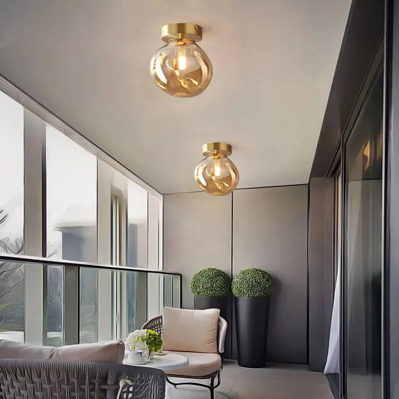 Langlebige Deckenleuchte mit Metallhalogenidlampe inklusive – Ovale