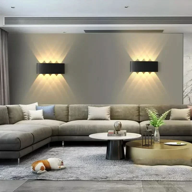 LED-Wandleuchte Warm-, Kalt- oder Neutrallicht – Sollume