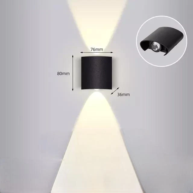 LED-Wandleuchte Warm-, Kalt- oder Neutrallicht – Sollume