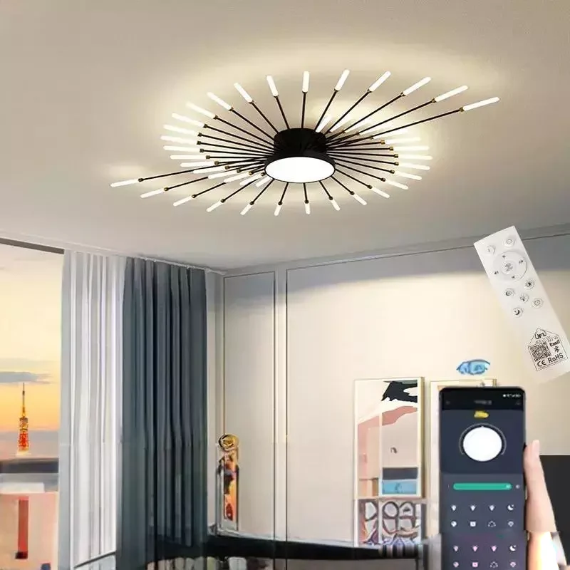 LED-Deckenleuchte Dynamische Atmosphäre Neutral – Sparkles