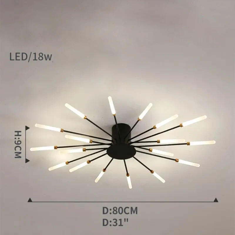 LED-Deckenleuchte Dynamische Atmosphäre Neutral – Sparkles
