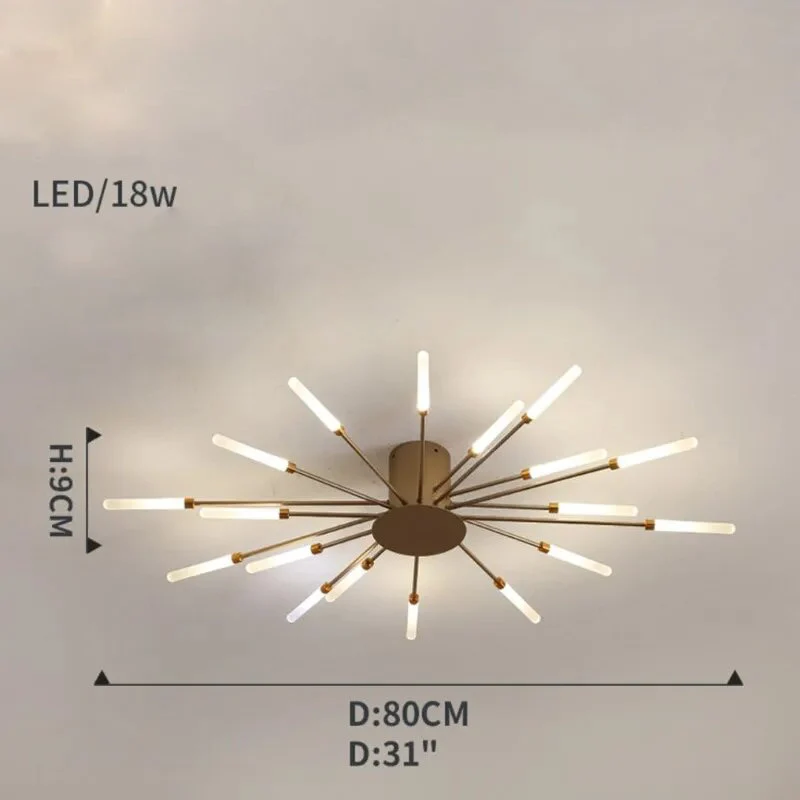 LED-Deckenleuchte Dynamische Atmosphäre Neutral – Sparkles