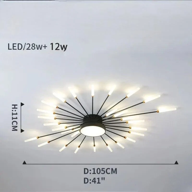LED-Deckenleuchte Dynamische Atmosphäre Neutral – Sparkles