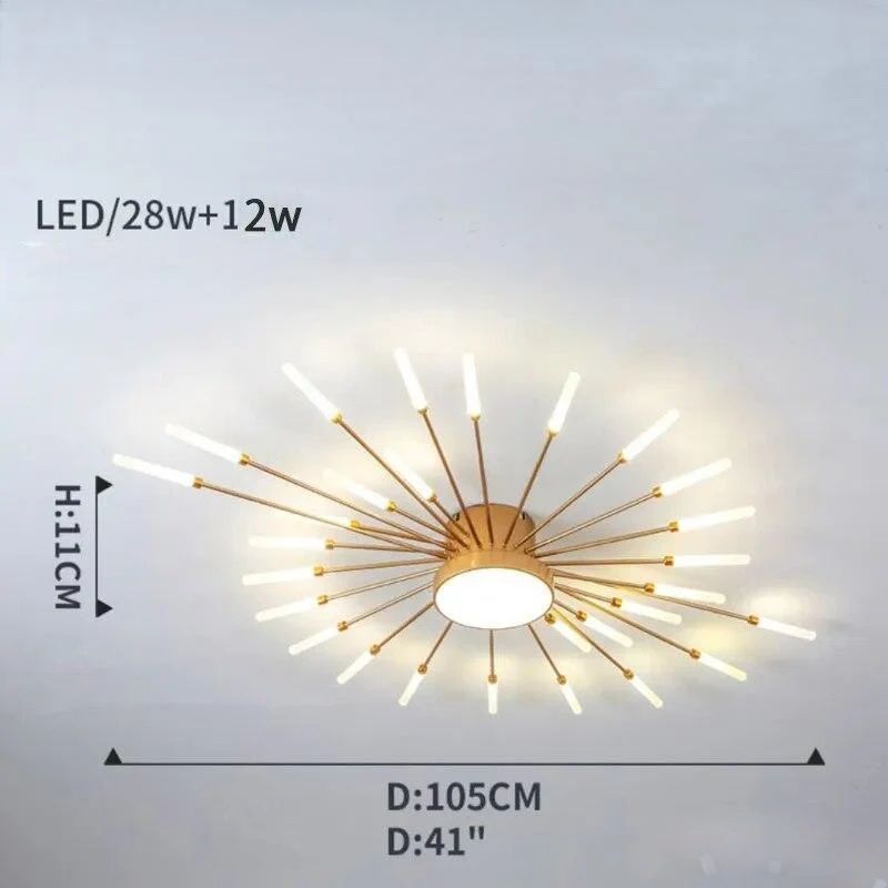 LED-Deckenleuchte Dynamische Atmosphäre Neutral – Sparkles