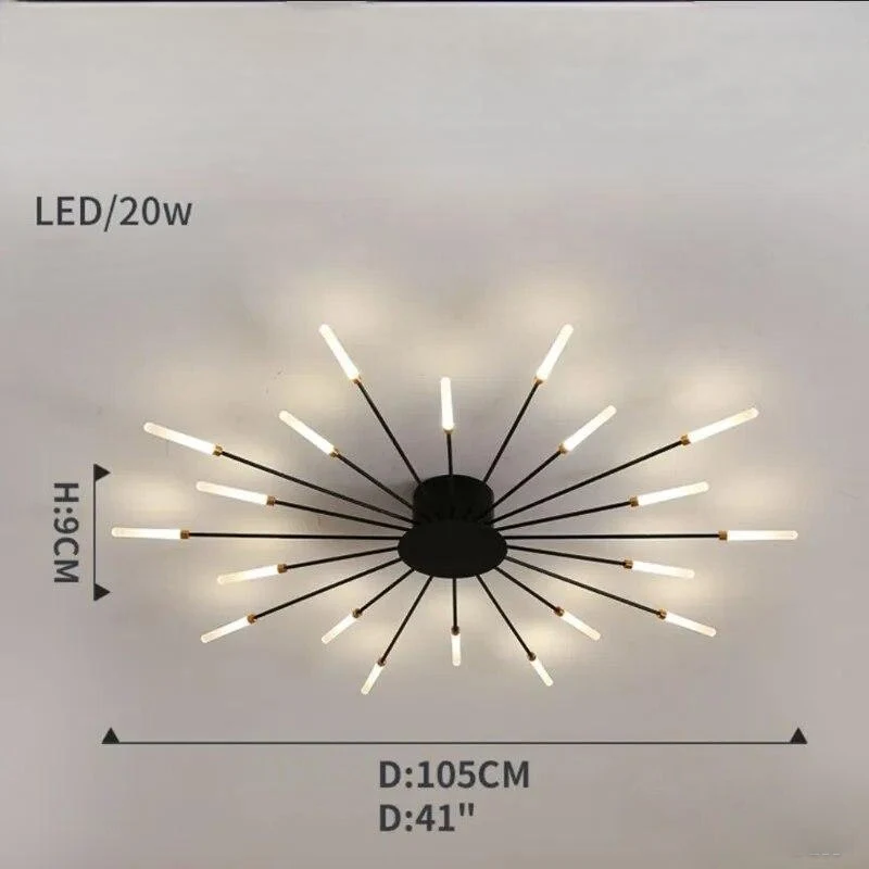 LED-Deckenleuchte Dynamische Atmosphäre Neutral – Sparkles