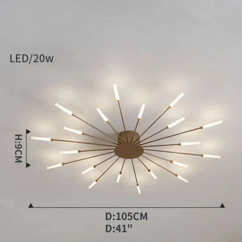 LED-Deckenleuchte Dynamische Atmosphäre Neutral – Sparkles