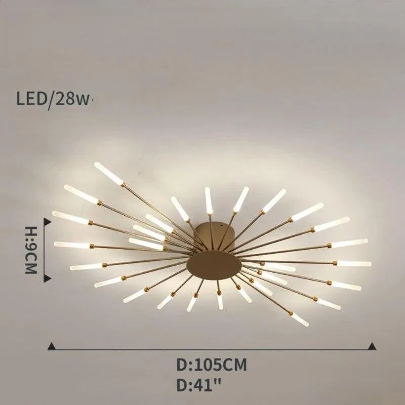 LED-Deckenleuchte Dynamische Atmosphäre Neutral – Sparkles