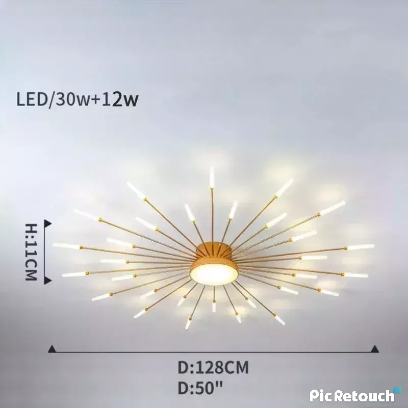 LED-Deckenleuchte Dynamische Atmosphäre Neutral – Sparkles