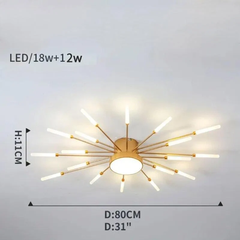 LED-Deckenleuchte Dynamische Atmosphäre Neutral – Sparkles