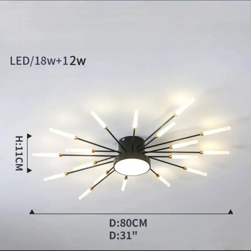 LED-Deckenleuchte Dynamische Atmosphäre Neutral – Sparkles