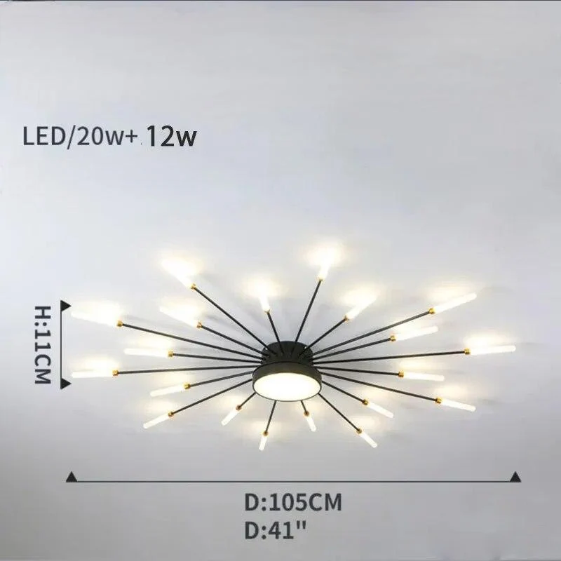 LED-Deckenleuchte Dynamische Atmosphäre Neutral – Sparkles