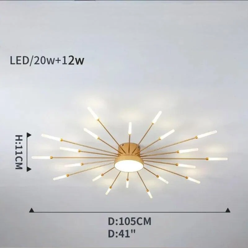 LED-Deckenleuchte Dynamische Atmosphäre Neutral – Sparkles