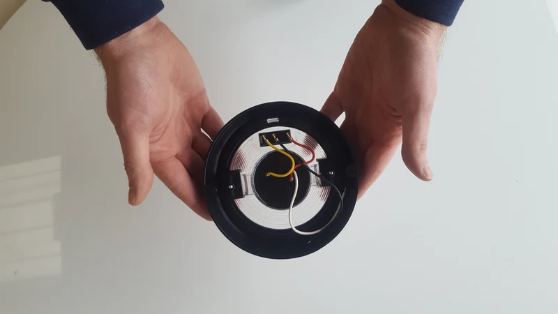 LED-Innenbeleuchtung mit Schalter / Schwarz