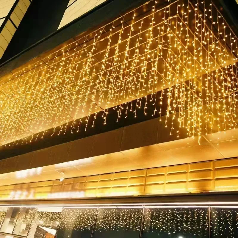Kerst LED Gordijn String Light Decoraties voor thuis~2804