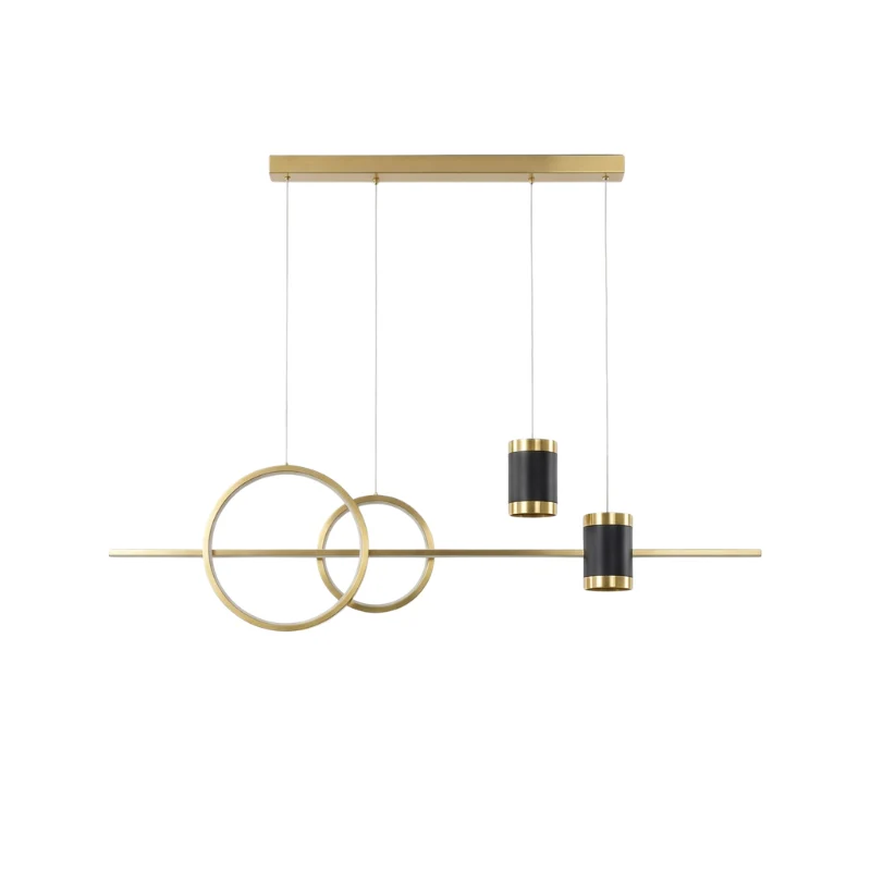 Höhenverstellbare Pendelleuchte im minimalistischen Stil mit Sternenhimmel-Effekt – Étoilé Minimaliste