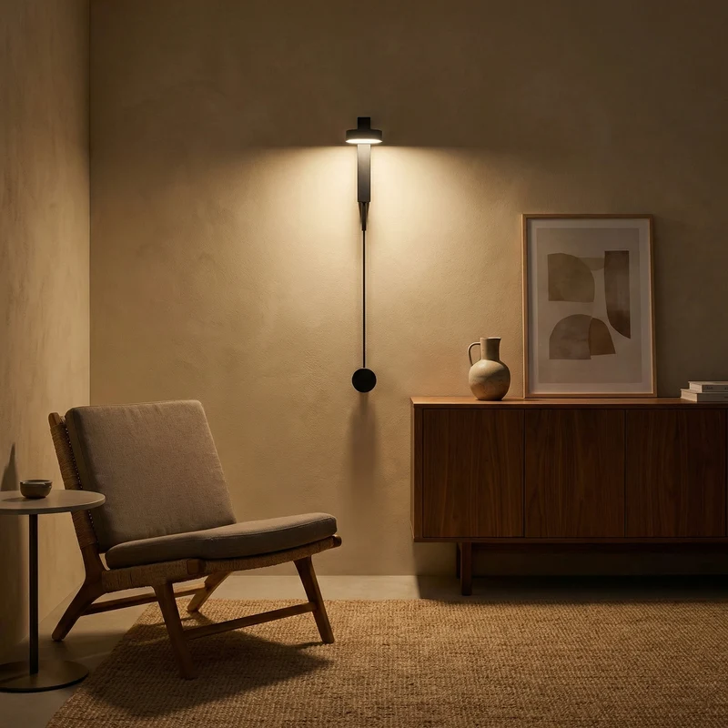 Verstellbare Wandleuchte im eleganten Design – Ben