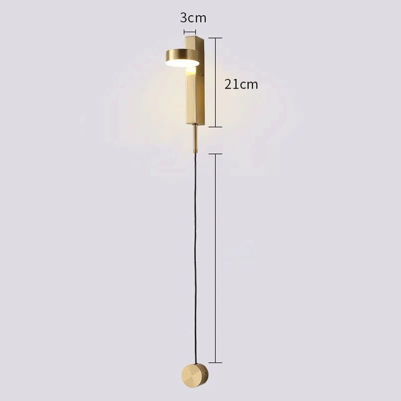 Verstellbare Wandleuchte im eleganten Design – Ben
