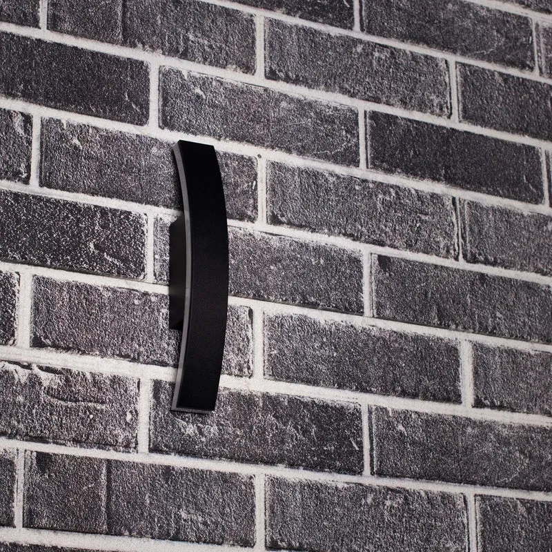 LED Außen-Wandleuchte anthrazit 7 Watt warmweiß IP54 Backlight - LED's Light