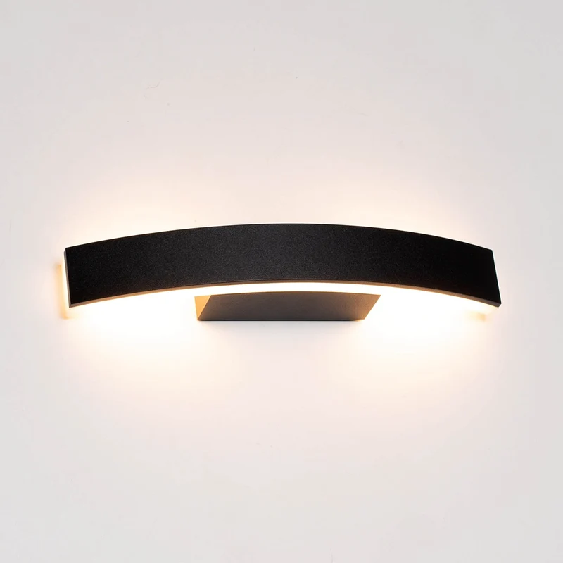 LED Außen-Wandleuchte anthrazit 7 Watt warmweiß IP54 Backlight - LED's Light