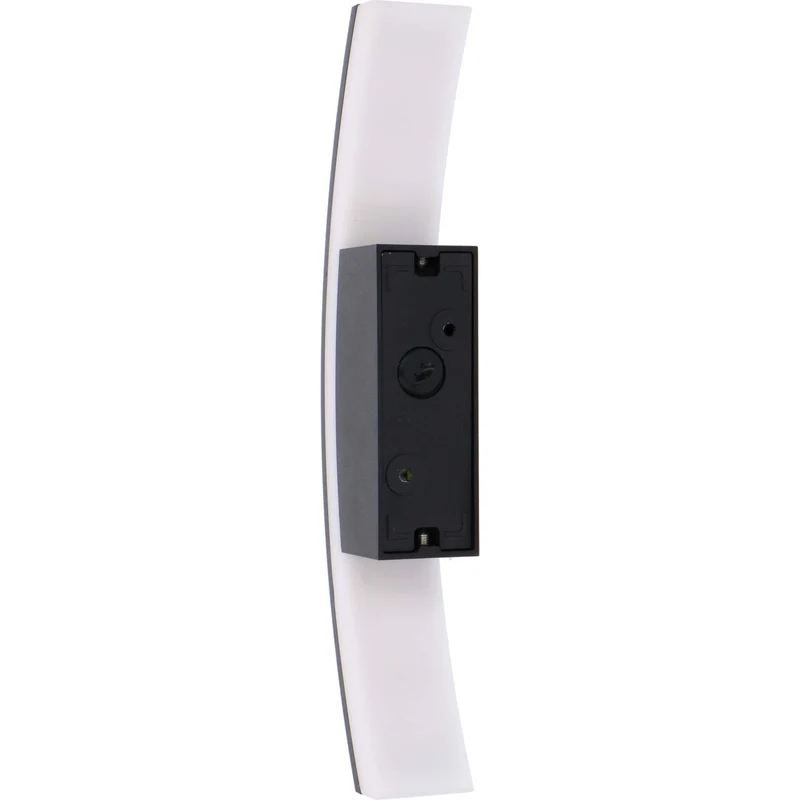 LED Außen-Wandleuchte anthrazit 7 Watt warmweiß IP54 Backlight - LED's Light
