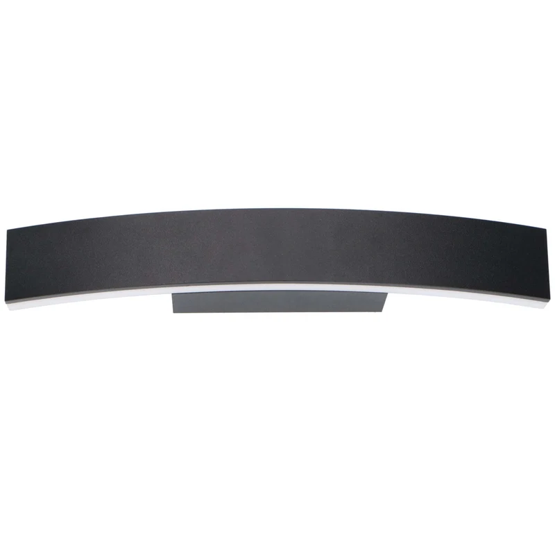 LED Außen-Wandleuchte anthrazit 7 Watt warmweiß IP54 Backlight - LED's Light