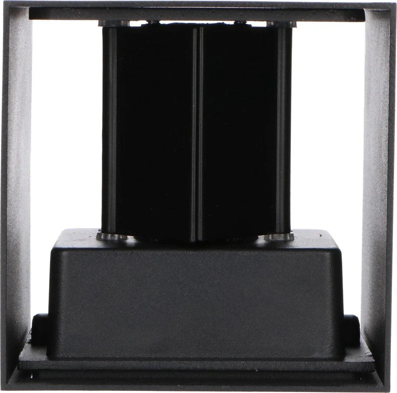 LED Außen-Wandleuchte schwarz dimmbar 6 Watt warmweiß IP65 Up-Down - LED's Light