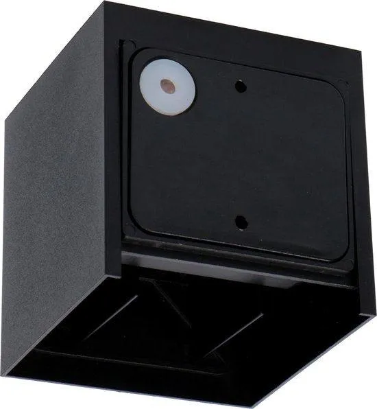 LED Außen-Wandleuchte schwarz dimmbar 6 Watt warmweiß IP65 Up-Down - LED's Light